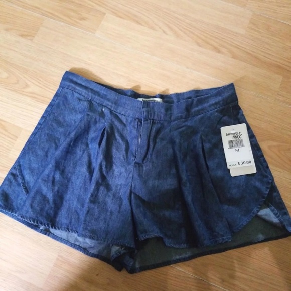 Denim culotte shorts...brand new - Picture 4 of 4